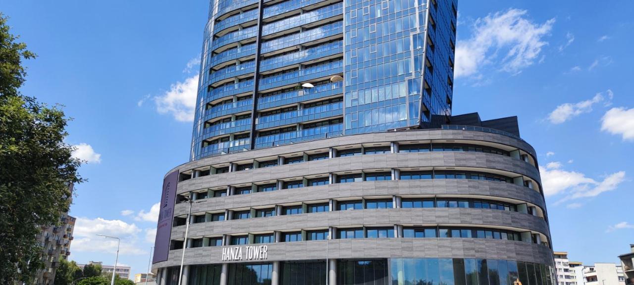 Апартаменты Aleda Tower, 14 Floor, Balkon Щецин Экстерьер фото